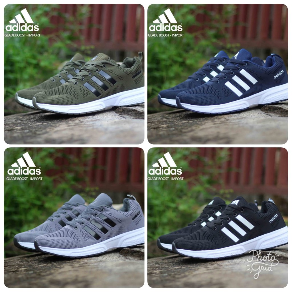 HOT SALE!!! Sepatu Pria Adidas Glade Bost Import Size39-44 By.Dinasty_Store