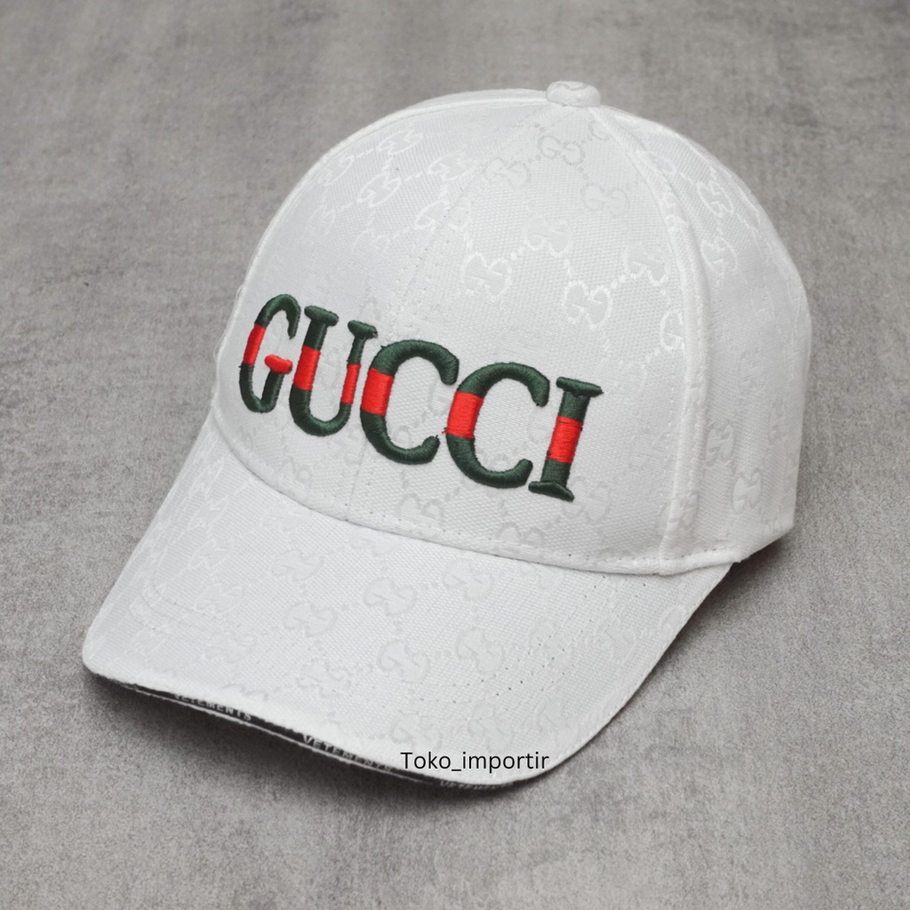 Topi Gucci Motif Import Pria Unisex