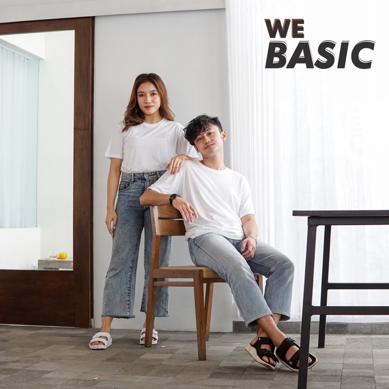 WEBASIC KAOS POLOS PREMIUM COTTON 30S LENGAN PENDEK (Jaminan Bahan Nyaman dan Adem)