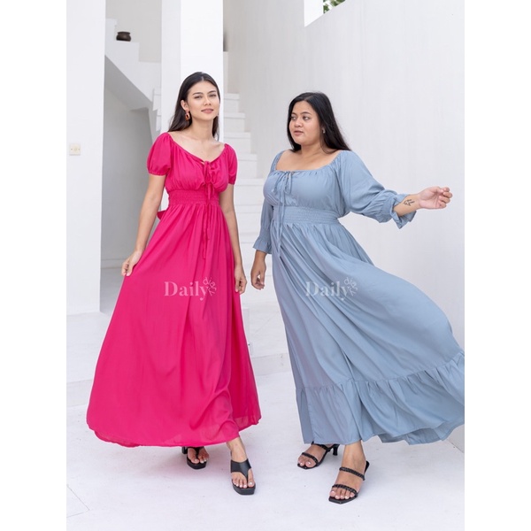 Rachel Long Dress | Dress Jumbo