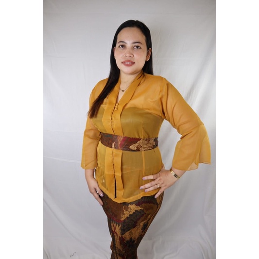 Kebaya Jadi Kartini - kebaya jumbo - kartini jumbo - kartini lengan terompet jumbo - kebaya bali