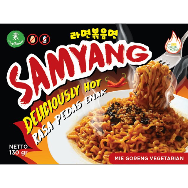 

Mie Samyang Original Pedas Nikmat / Mie Samyang Vegan / Samyang Halal