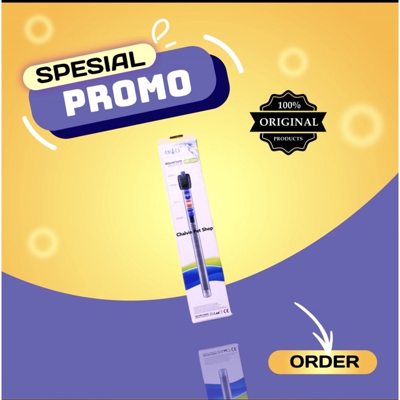 Heater Amara 200 Watt Aquarium Aquascape