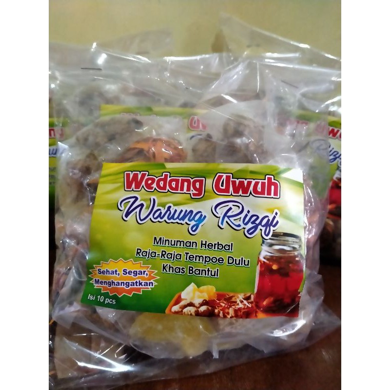 

Wedang uwuh warung Rizqi rempah