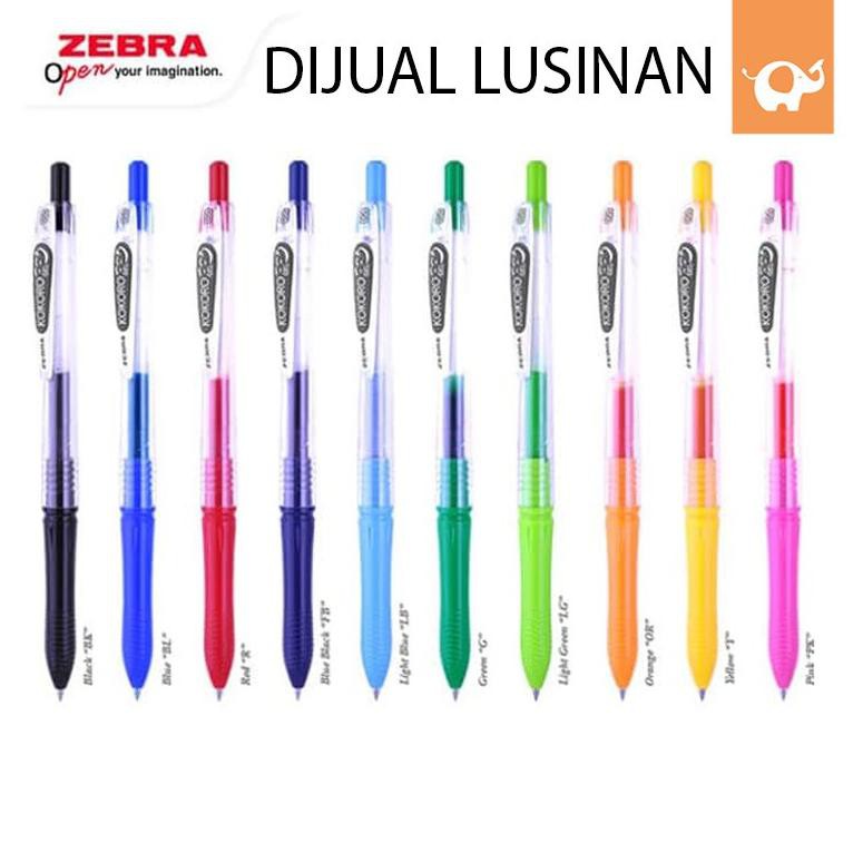 

Wt3Code Pulpen Gel Kokoro DIJUAL LUSINAN / Zebra Kokoro Color 0,5mm(rekomended)O6C4
