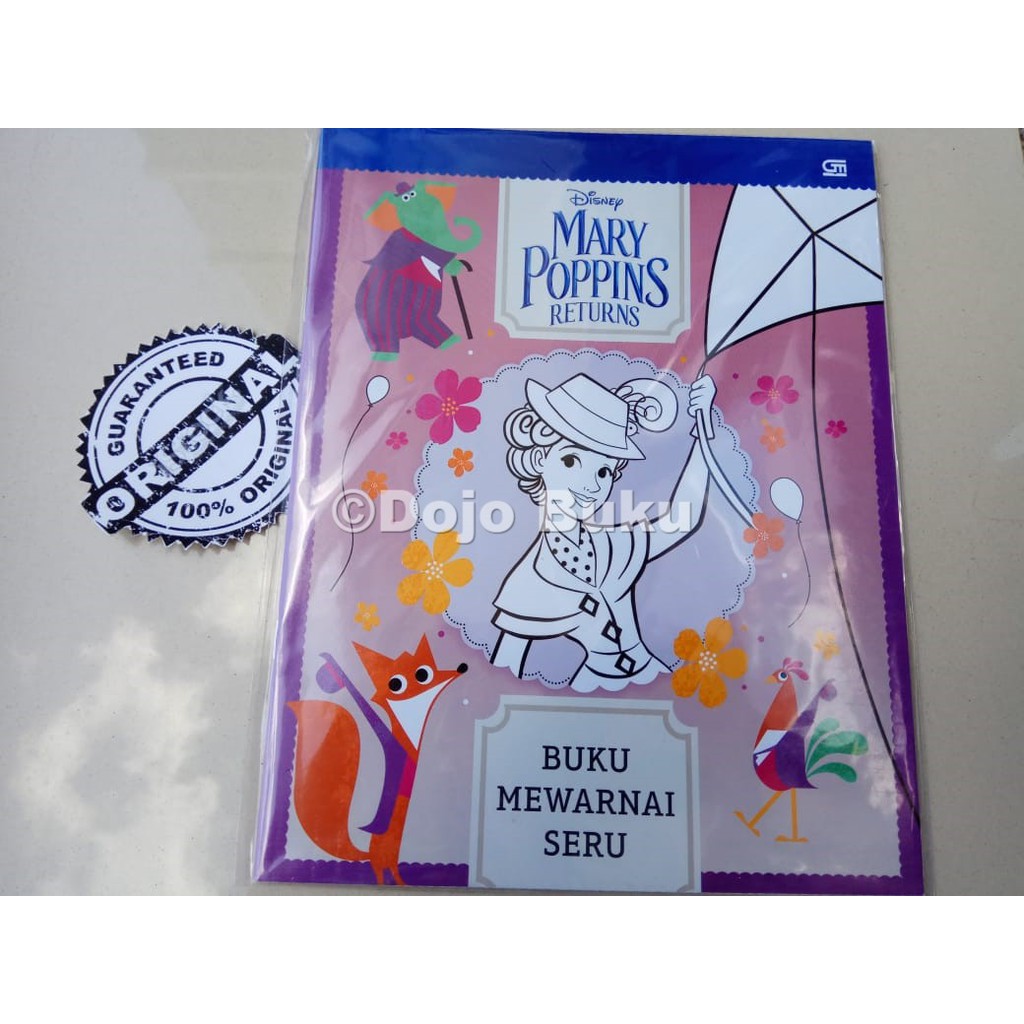 Mary Poppins Returns: Buku Mewarnai Seru by Disney