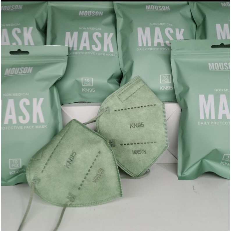 Masker KN95 5 ply  Mouson isi 10 Pcs