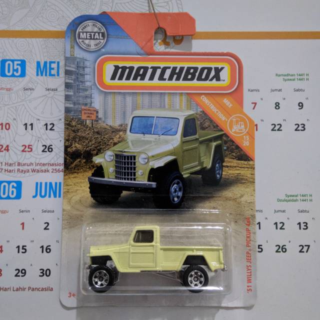 Matchbox - Willys Jeep Pickup 4x4
