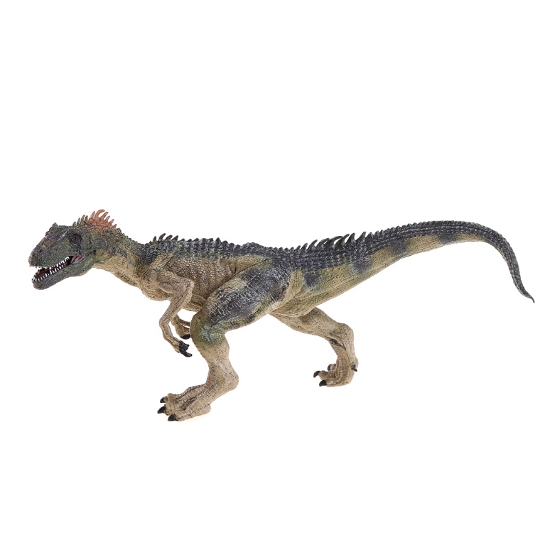 Mary Figurine Allosaurus Simulasi Model Dino Interaktif Realistis Dinosaurus Miniatur PVC Solid Dekorasi Kamar Anak