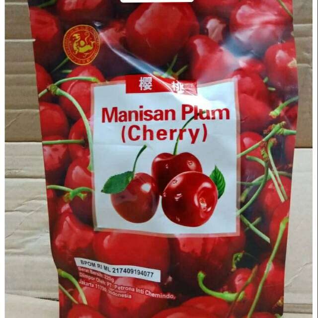 

Manisan cerry merah