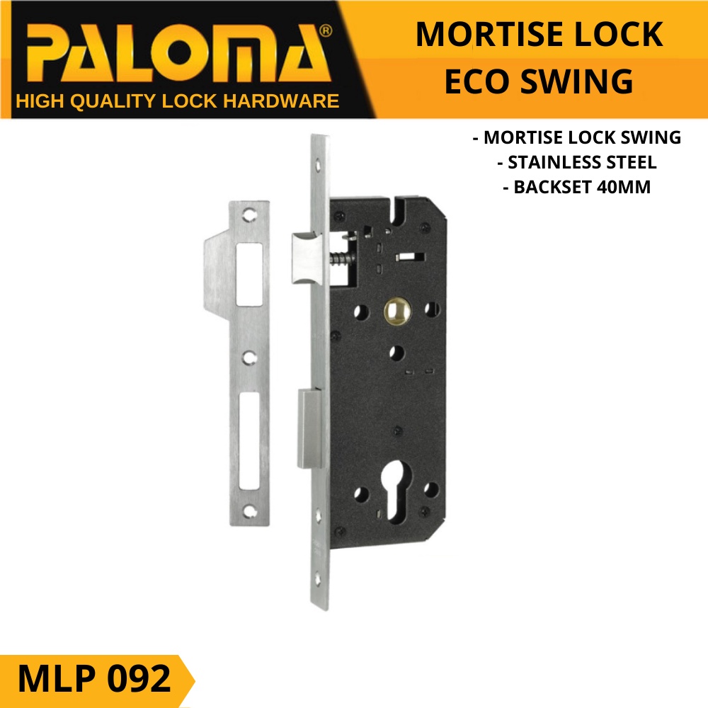 PALOMA HRP 419 MLP 022 CLP 494 GAGANG PINTU KUNCI KNOB SET STAINLESS