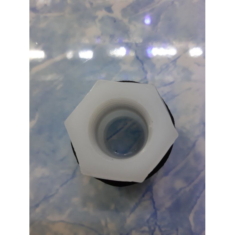 MUR TOREN AIR DRAIN AQUARIUM DRAIN TERPAL 1/2 drat dalam 3/4 drat luar