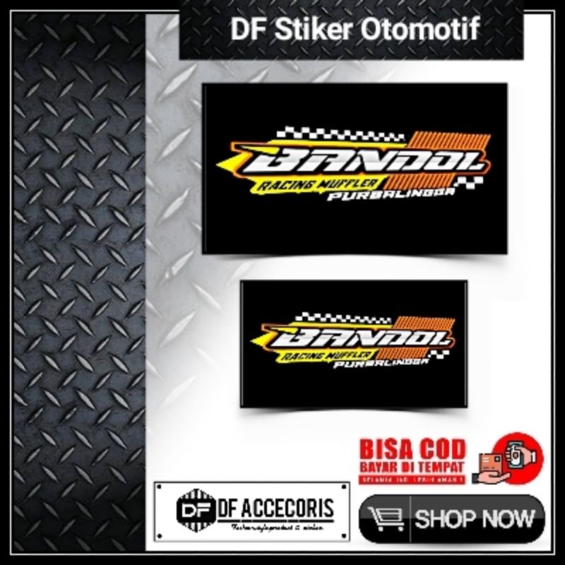 stiker knalpot BANDOL/Bandol Mufler Purbalingga
