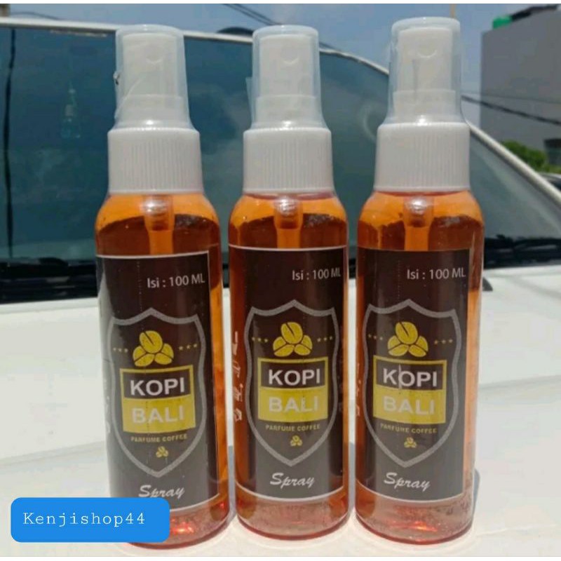 Parfum mobil -pengharum mobil dan ruangan  spray kopi bali 100 ml