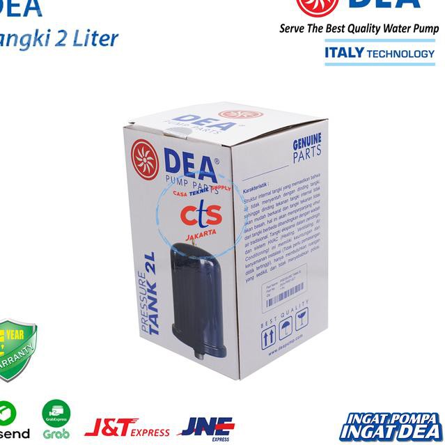 ・ 7KV Tangki / Tabung Angin (Pressure Tank) 2 Liter - Sparepart Pompa Air Ready・