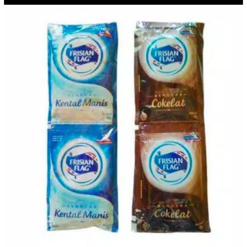 

Susu Bendera Kental Manis Frisian Flag Sachet isi 6sachet