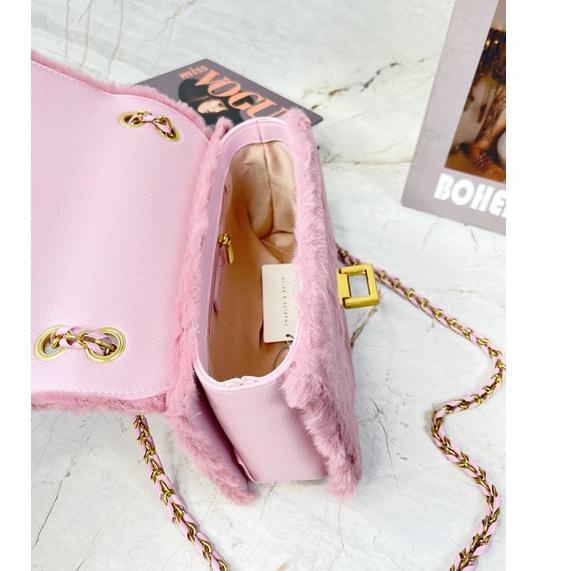 TAS WANITA CK Textured Chain HANDLE  Shoulder Bag - 718# ◦ GMG.25995