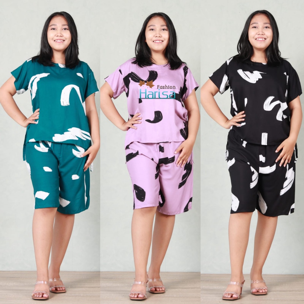 Piyama Pendek Sola Rayon Super 03