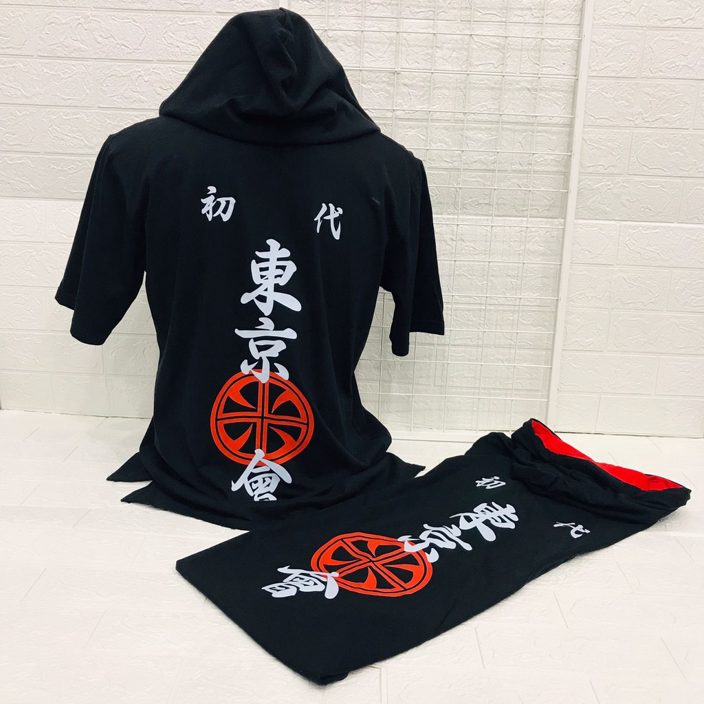 Tshirt Hoodie Tokyo Manji Red Anime Manga Tokyo Revengers Premium