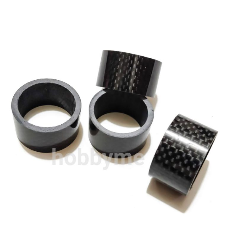 Ring Spacer Karbon Stem Sepeda 20 mm Oversize.Carbon Fiber Bike Headset Spacer Kit