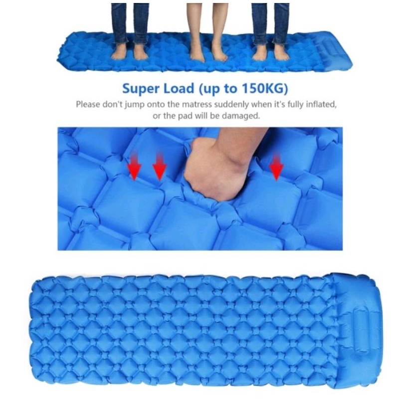 Sleeping Pad Kasur Matras Angin Inflatable Encampment NH18 Camping