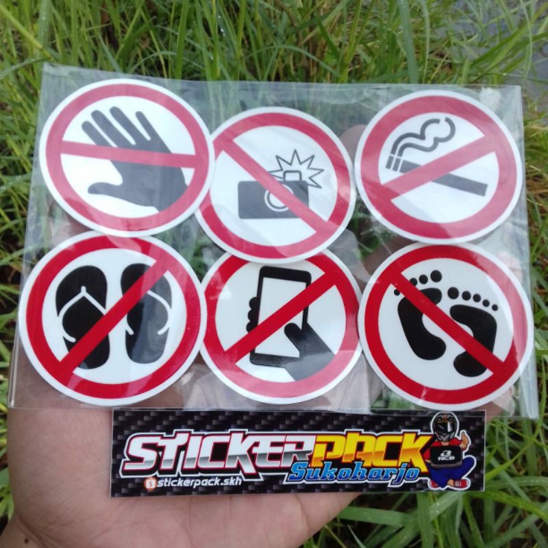 

Sticker Pack Dilarang Laminasi Glossy
