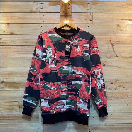 SWEATER MOTIF UNISEX PRIA WANITA [COD]