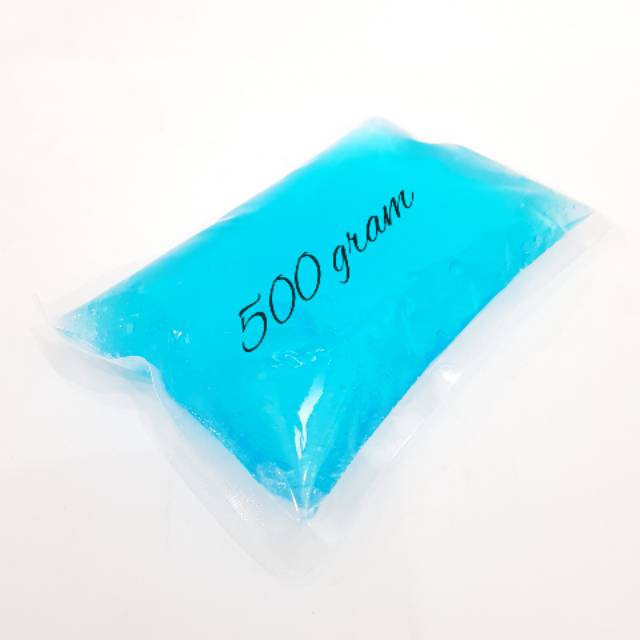 500 GRAM  Blue Ice Gel 500gram Ice gel biru 500 gram Y1 / blue ice gel