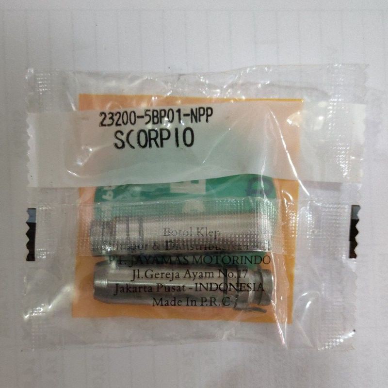 Botol klep Scorpio bos klep Scorpio Scorpio Z /NPP FINISHING