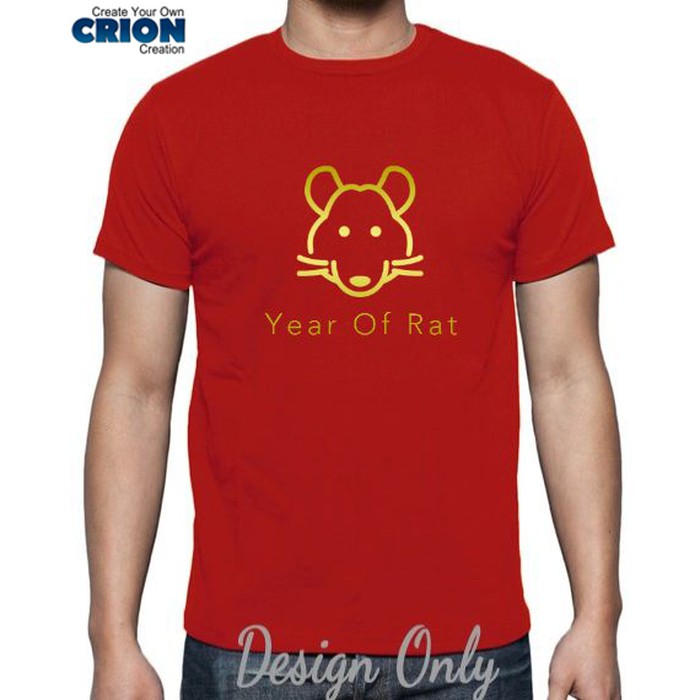 Kaos Imlek - Year Of Rat Gold - By Crion