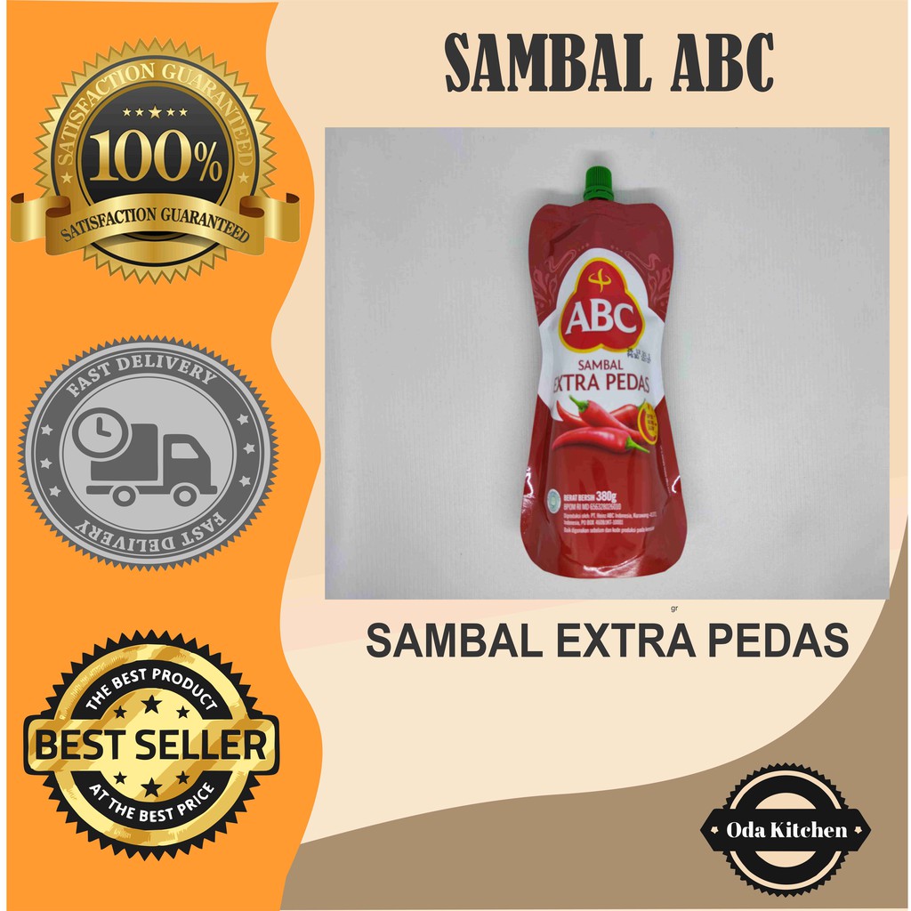 ABC SAUS SAMBAL EXTRA PEDAS 380gr