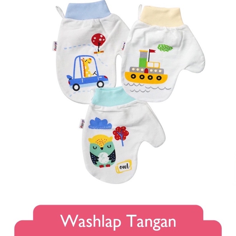 Libby Washlap Jari/Washlap bayi 1 pcs