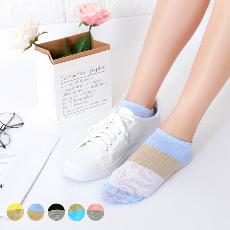 Kaos Kaki Ankle Motif 3 Warna Korea Import Ankle Cute Panjang Semata Kaki / TV-40