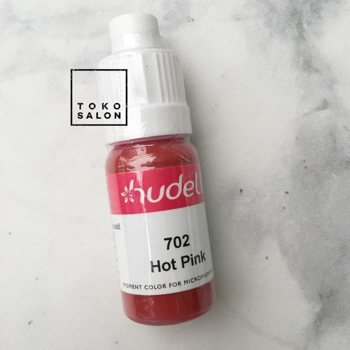 Hudell Hybrid Pigment Ink Tinta Sulam Alis Bibir Embo Hot Pink