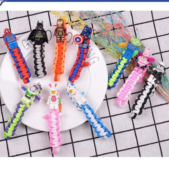 {Oke Price..  READY 2020 Gelang lego superhero kartun Adjustable Buzz Lightyear Batman Superman Marv