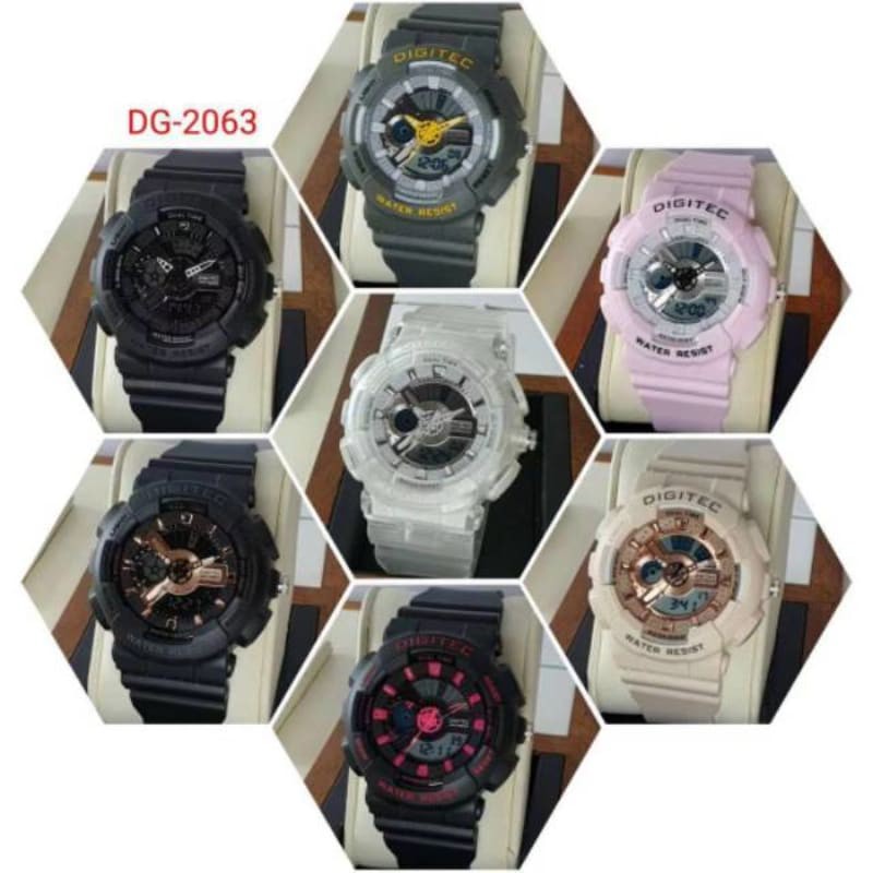 Jam Tangan Wanita Digitec DG 2063 dt dg2063dt ORIGINAL