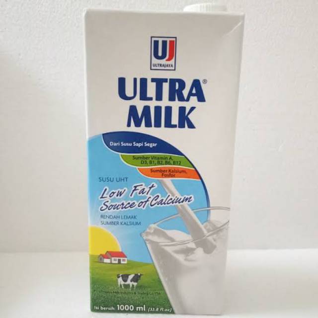 

Susu Ultra Low Fat 1 liter