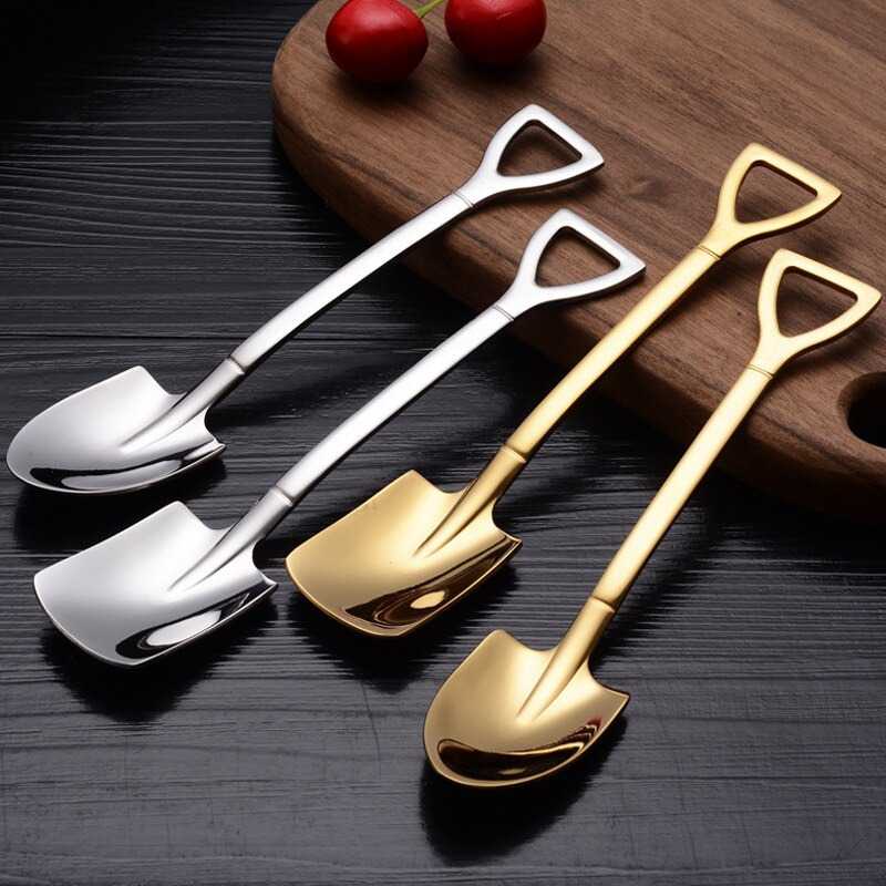 Sekop Mini Tanaman Hias Bisa Juga Untuk Makanan Shovel Spade Gardening Tools || Barang Unik Murah Lucu - LXY550