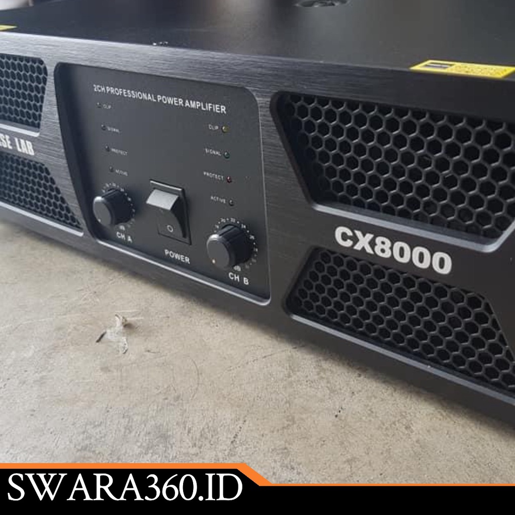 POWER AMPLIFIER PHASELAB CX8000 CX9000 2channel