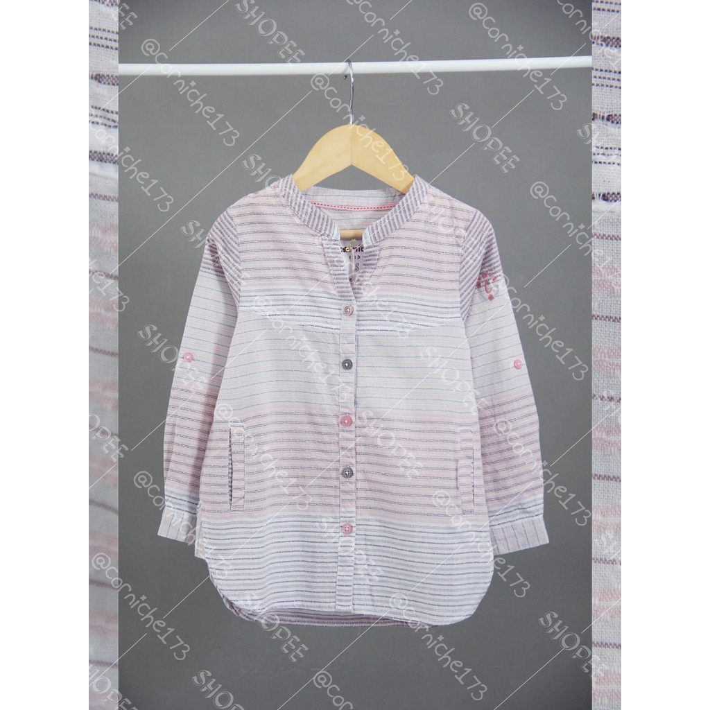 Corniche Kids Fela Blouse Kids Pink - TH K23099