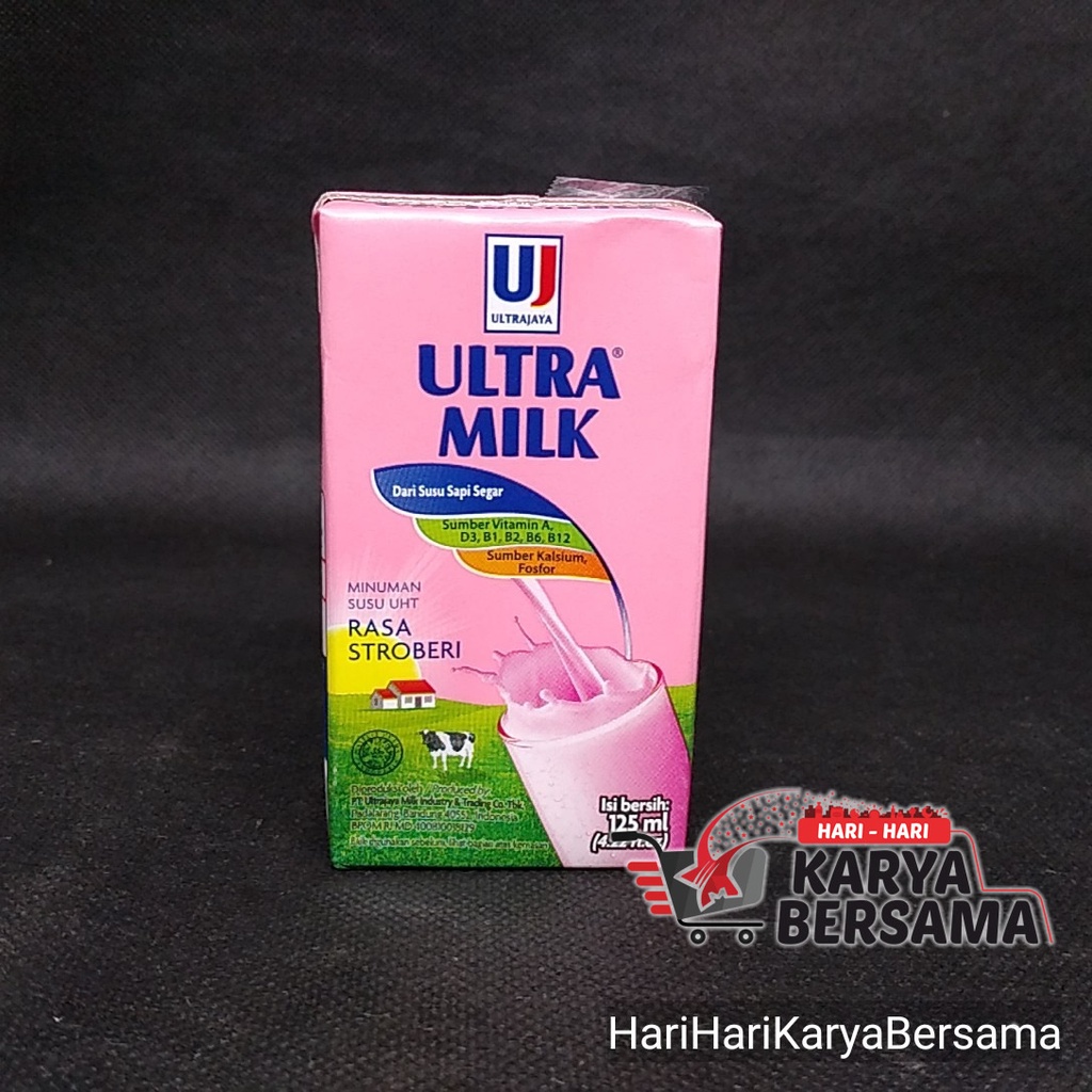 

SUSU CAIR ULTRA MILK STRAWBERRY UHT 125ML