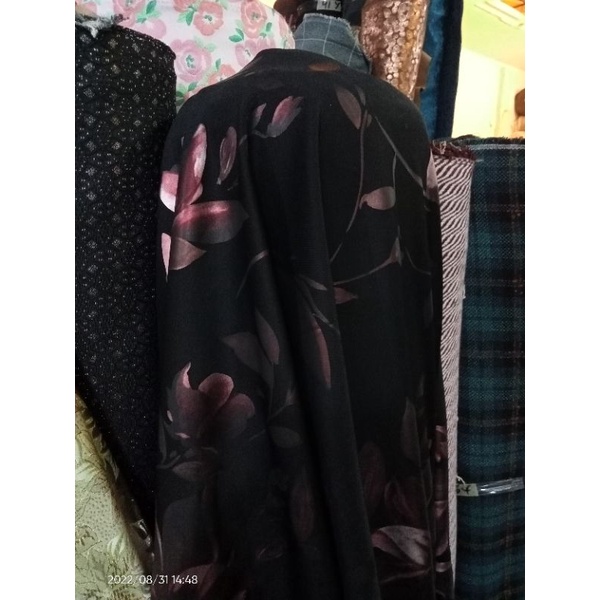 kain scuba motif premium/bahan scuba motif