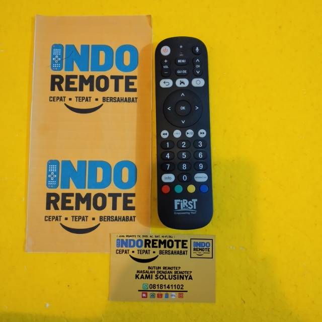 REMOTE TV PARABOLA FIRSTMEDIA ORIGINAL