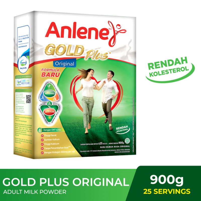 

Anlene Gold 5X Original 900gr / Cokelat 900gr / Susu bubuk Anlene Gold 900 gram