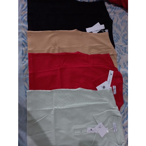 KAOS TANPA LENGAN KAOS POLO IMPORT BANGKOK GIANT BASIC STUDIO BAJU FASHION WANITA