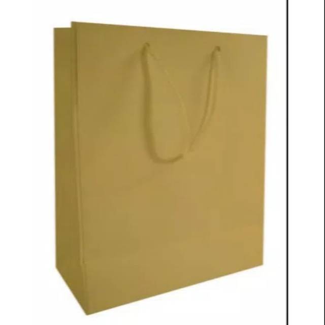 

Paperbag GOLD Folio Karton Tebal Mewah Laminating