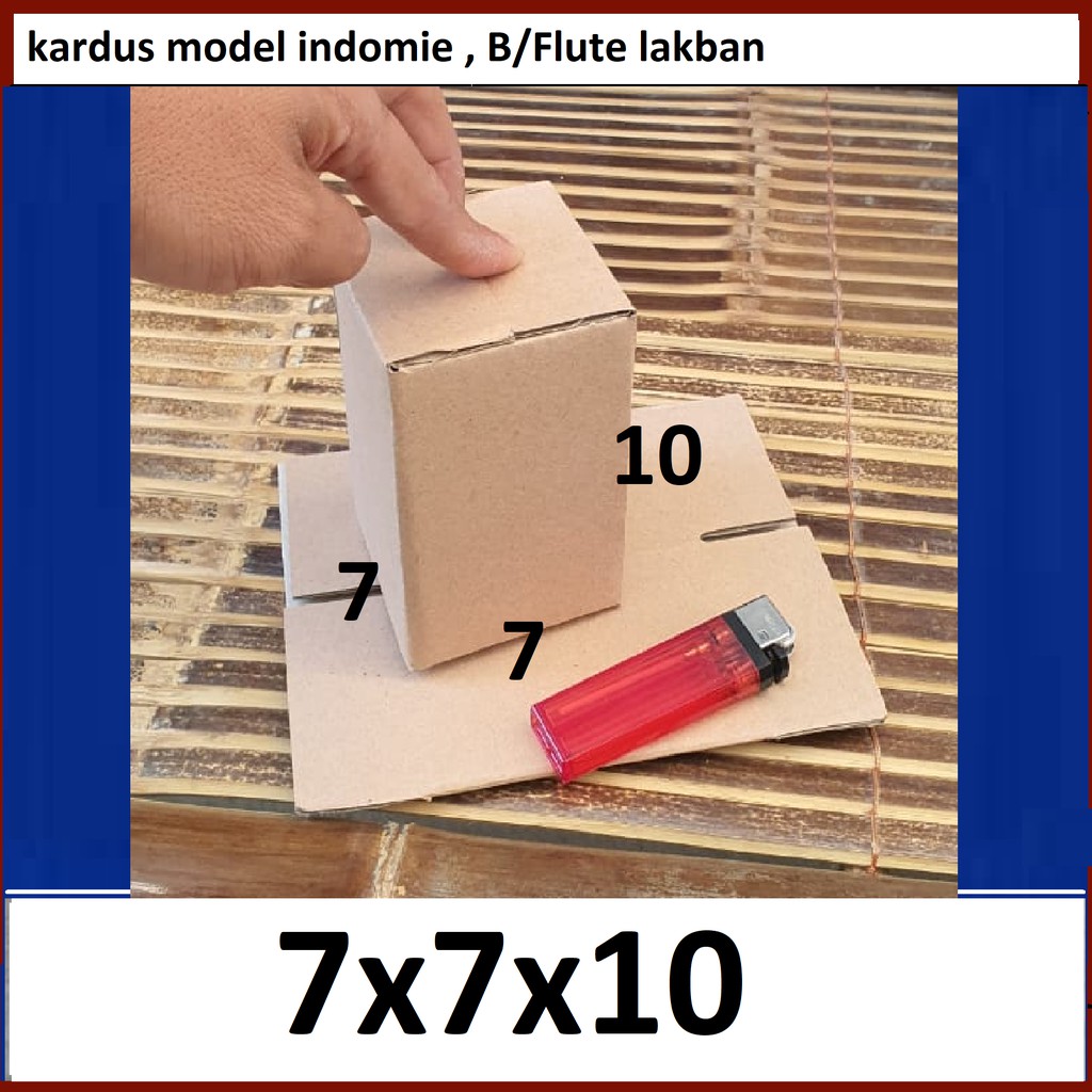 

Kardus 7x7x10 cm IND