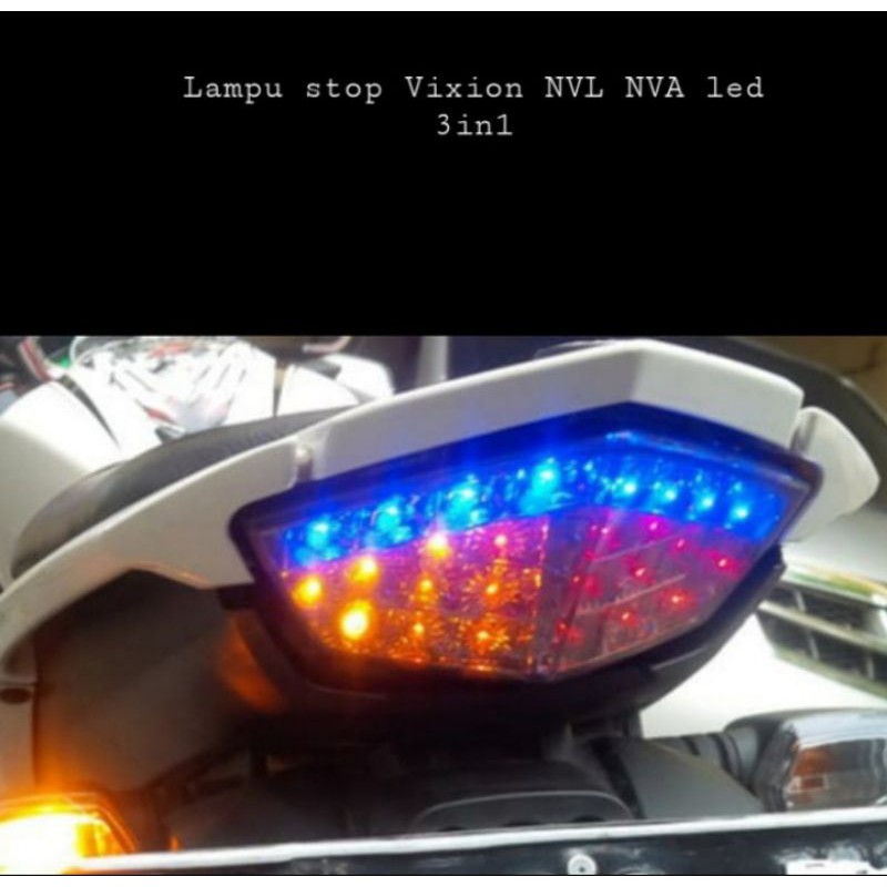 Lampu Stop LedVixion New NVL NVA Led 3in1 Senja Rem Vixion NVL NV