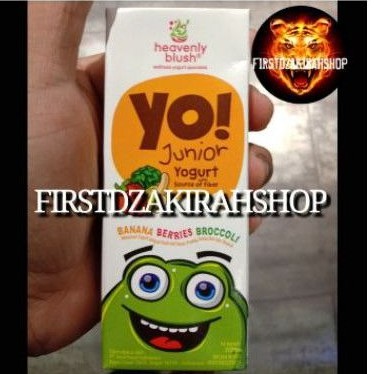 

heavenly blush yo junior yogurt banana berries brocolli 200ml
