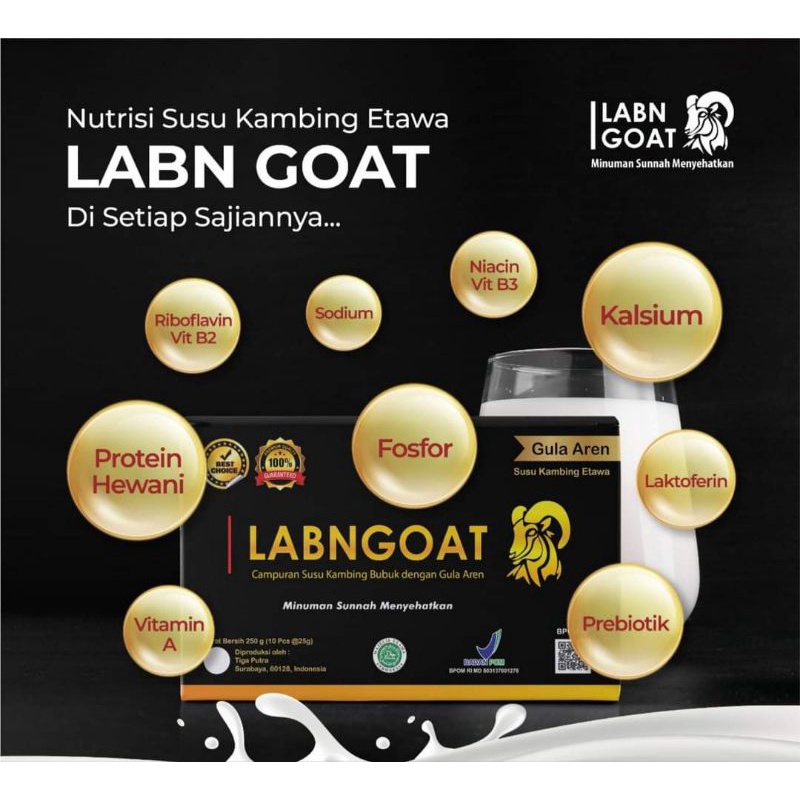 

Miliki Susu Kambing LABNGOAT Gula Aren